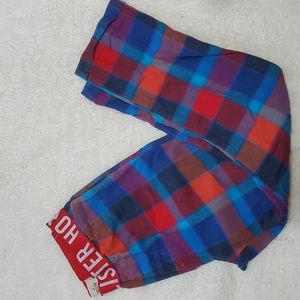 Hollister plaid pajama pants